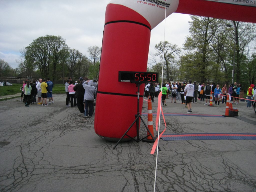 2012 Run With the Cops 305.JPG - The 3rd annual, and my first, Detroit City "Run With the Cops, Not From them!" race. I ran the 10K, and set a PR in the process. Another cold and windy day on Belle Isle!